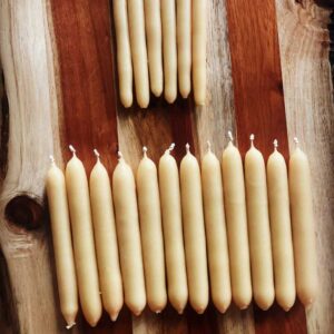 Read more about the article Making Beeswax Candles.